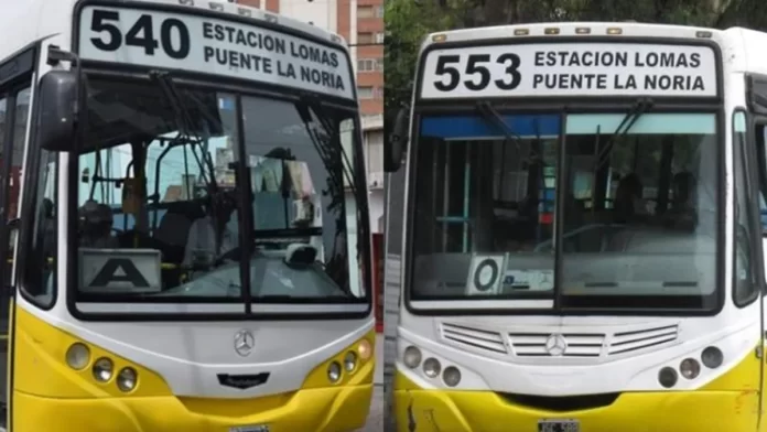 LOMAS DE ZAMORA: AMENAZA DE PARO DE LAS LINEA 540 Y 553 POR FALTA DE MEDIDAS DE SEGURIDAD EN LAS UNIDADES