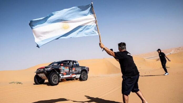 GRAN ACTUACION DE LOS PILOTOS ARGENTINOS EN EL DAKAR 2023