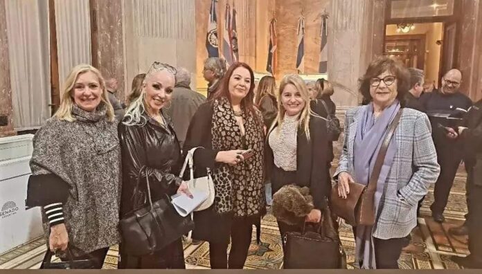 MUJERES MARITIMISTAS PARTICIPARON DE ACTO POR EL DÍA INTERNACIONAL DE LAS MIPYMES EN EL SENADO NACIONAL