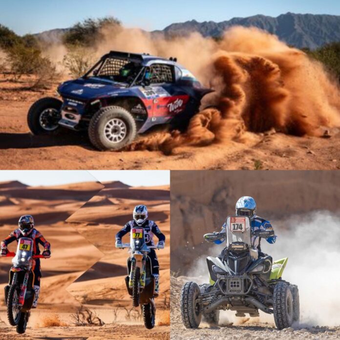 DAKAR: MANUEL ANDUJAR, LOS HERMANOS BANAVIDES Y NICOLAS CAVIGLIASSO LOS MEJORES ARGENTINOS CLASIFICADOS EN LA ETAPA 6