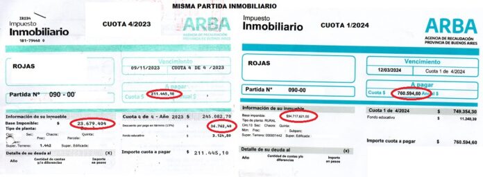 ROJAS: EL CONCEJO DELIBERANTE APROBÓ EL ESCRITO DE RECHAZO AL AUMENTO DEL INMOBILIARIO RURAL